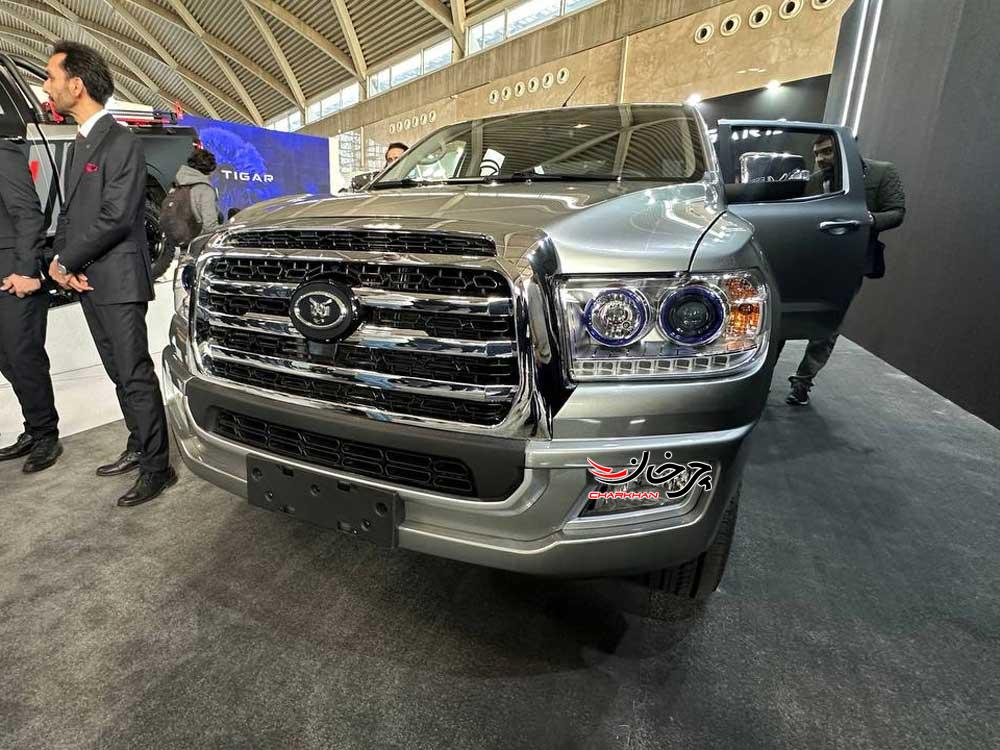 رونمایی از وانت تیگارد L7 پلاس در نمایشگاه خودروی تهران