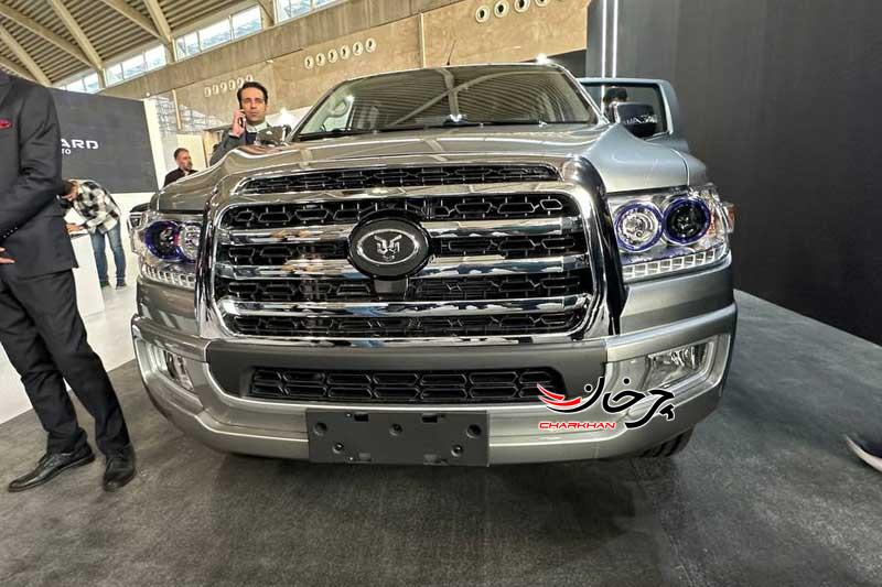 رونمایی از وانت تیگارد L7 پلاس در نمایشگاه خودروی تهران