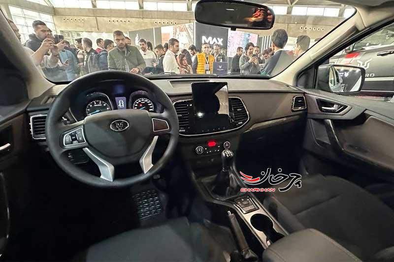 رونمایی از وانت تیگارد L7 پلاس در نمایشگاه خودروی تهران