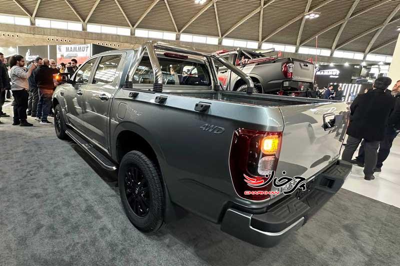 رونمایی از وانت تیگارد L7 پلاس در نمایشگاه خودروی تهران