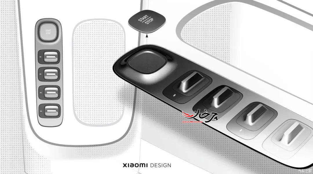 جزئیات داخلی شیائومی SU7