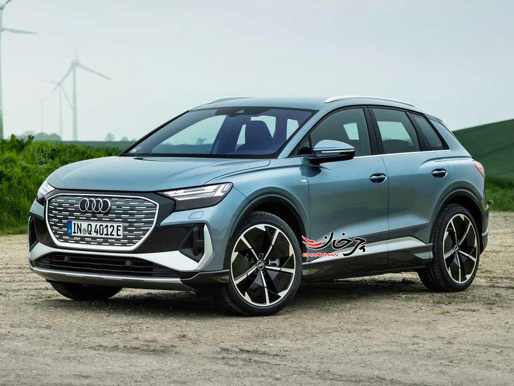 بررسی آئودی Q4 E-Tron شاسی بلند برقی وارداتی