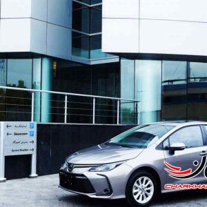 تویوتا کرولا هیبرید - toyota corolla hybrid خودرو وارداتی معین خودرو