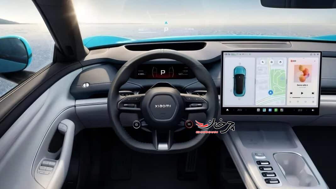 جزئیات داخلی شیائومی SU7