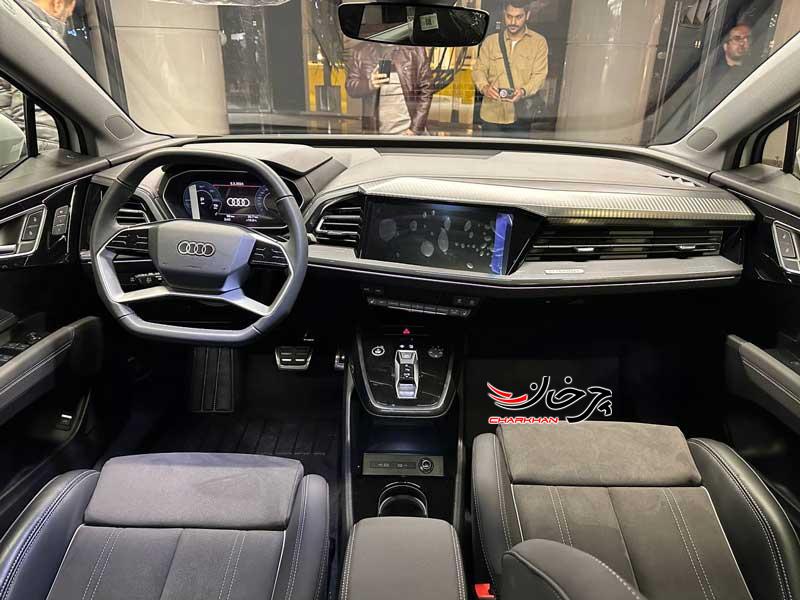 ملاقات با اولین آئودی وارداتی، برقی و دف عقب + ویدئو