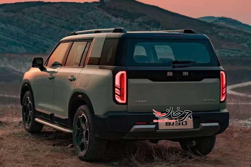 نسل جدید بایک BJ30 معرفی شد، برادر کوچک‌تر BJ40 دیار خودرو