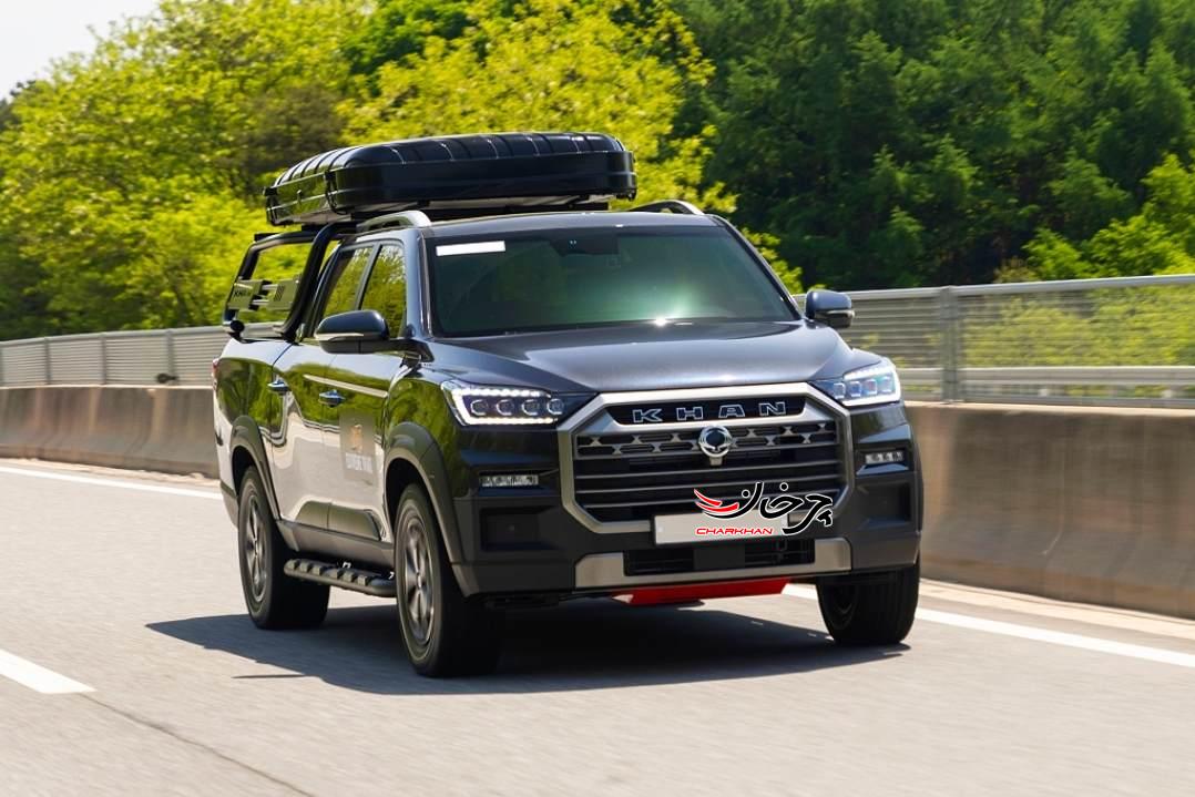 پیکاپ سانگ یانگ موسو رکستون اسپرت - کی جی موبیلیتی خان - SSANGYONG KG MOBILITY KHAN