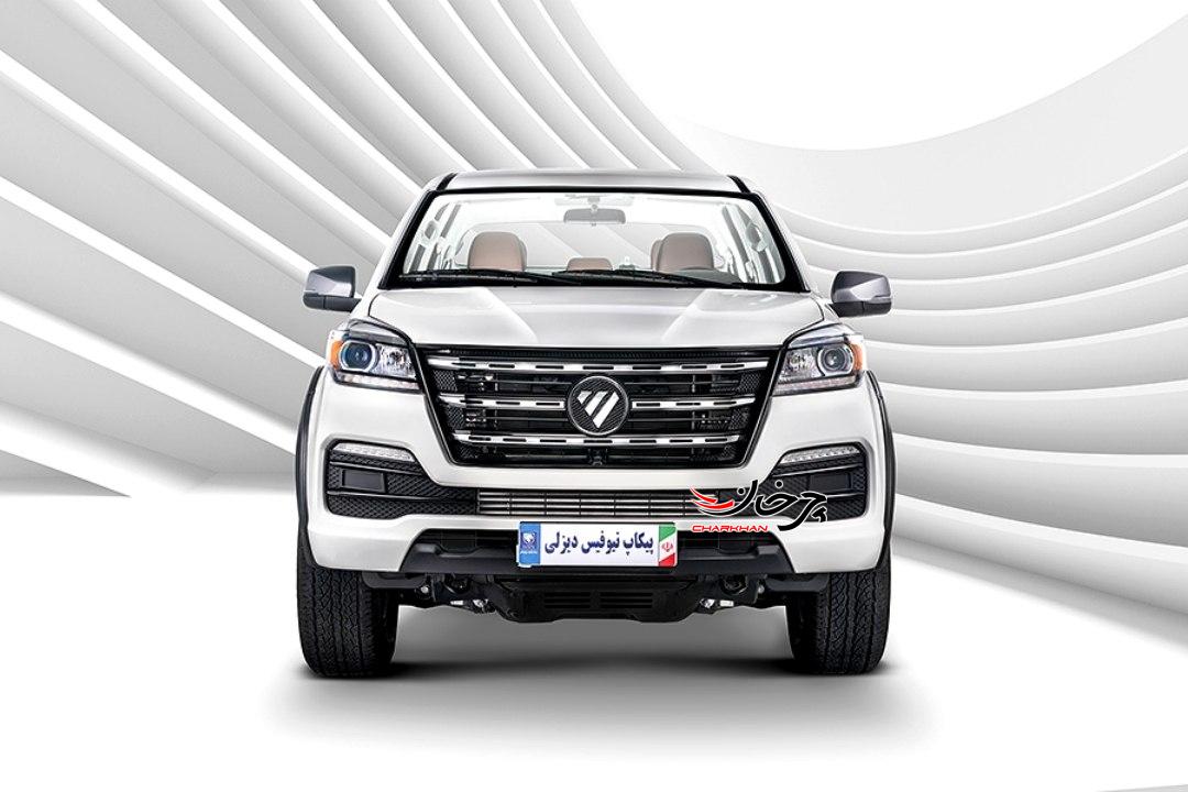 پیکاپ فوتون تونلند دیزل - FOTON TUNLAND DISEL ایران خودرو دیزل