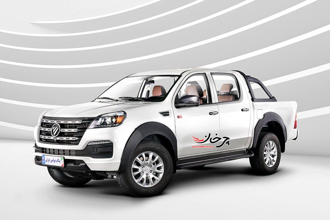 پیکاپ فوتون تونلند دیزل - FOTON TUNLAND DISEL ایران خودرو دیزل