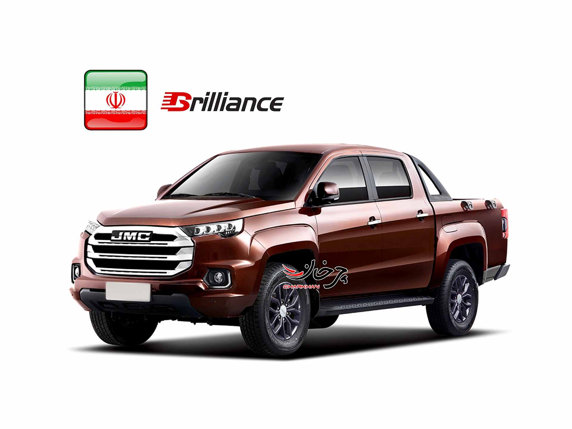 پیکاپ جی ام سی JMC VIGUS 7 PLUS با شرکت برلیانس ارس میآید پیکاپ جی ام سی ویگوس 7 پلاس - JMC VIGUS 7 PLUS برلیانس ارس