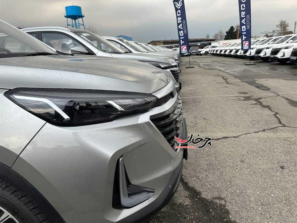 اولین سری تیگارد X35 با مدل 1403 تحویل داده شد اولین سری تیگارد X35 با مدل 1403 تحویل داده شد