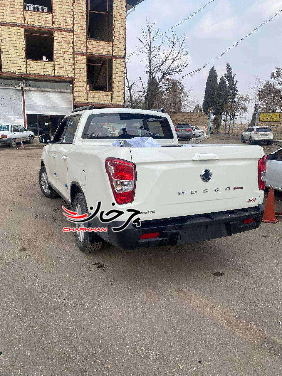 پیکاپ سانگ یانگ موسو (خان) در گمرک قزوین دیده شد!