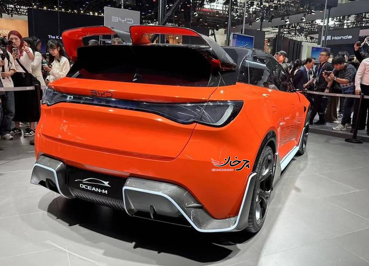 معرفی کانسپت Ocean-M BYD در نمایشگاه خودروی پکن
