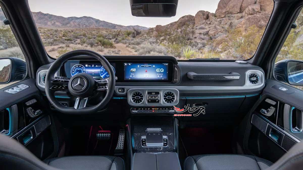 مرسدس بنز G کلاس برقی با 588 اسب بخار قدرت معرفی شد