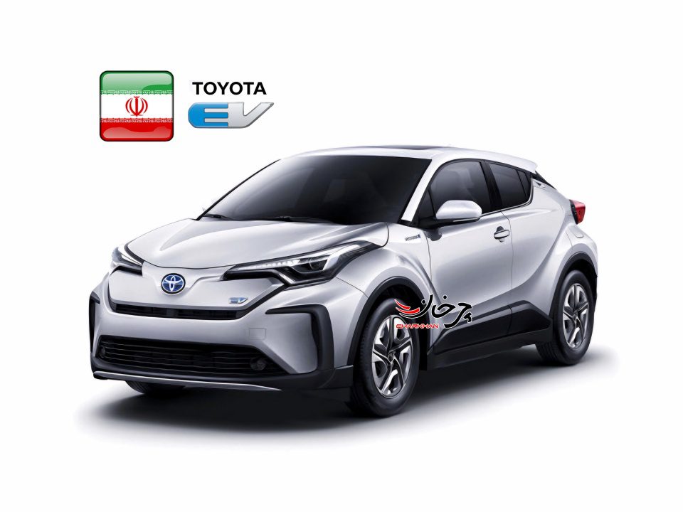 تویوتا سی اچ آر برقی - toyota c-hr ev - izoa خودرو