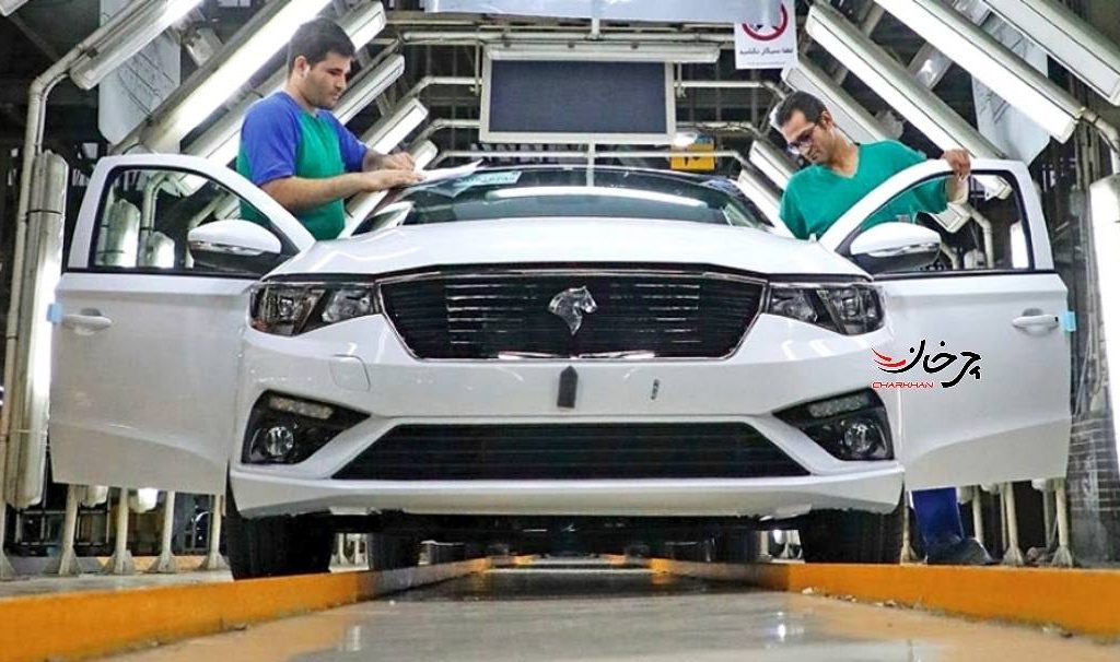 خط تولید ایران خودرو تارا - IKCO TARA