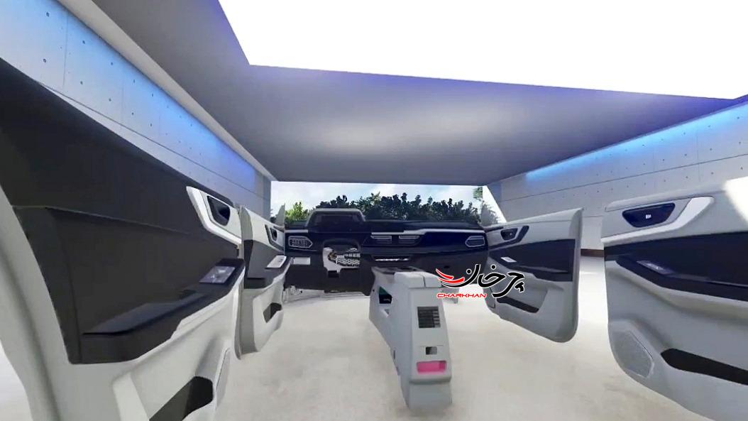 داشبورد جدید سایپا آریا - SAIPA ARIA - هاچبک کراس شاهین