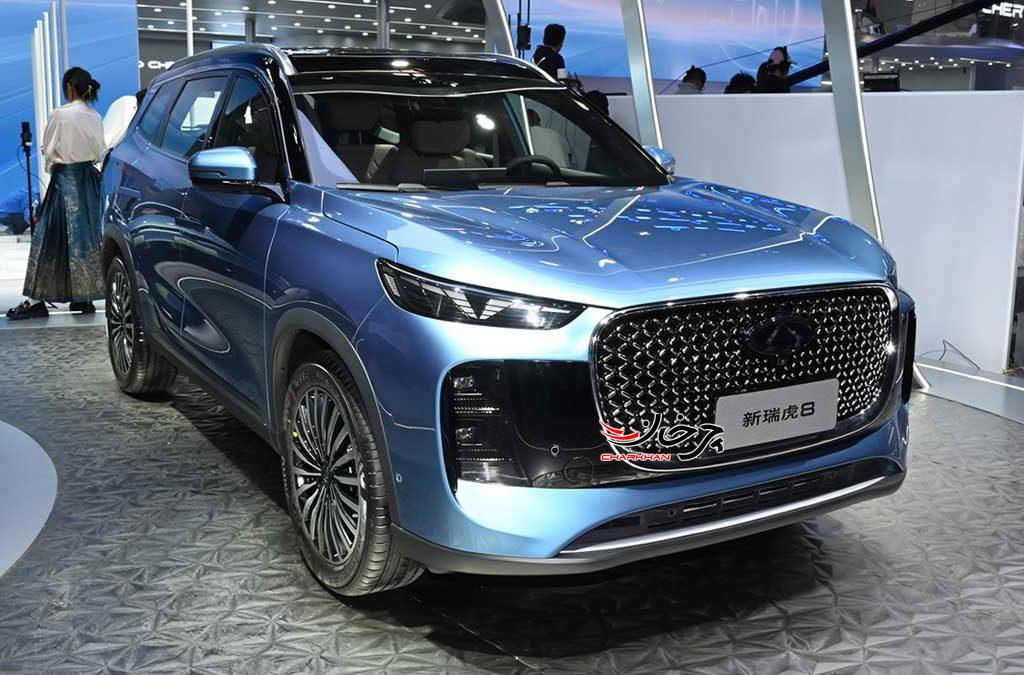 چری تیگو 8 جدید در نمایشگاه پکن رونمایی شد