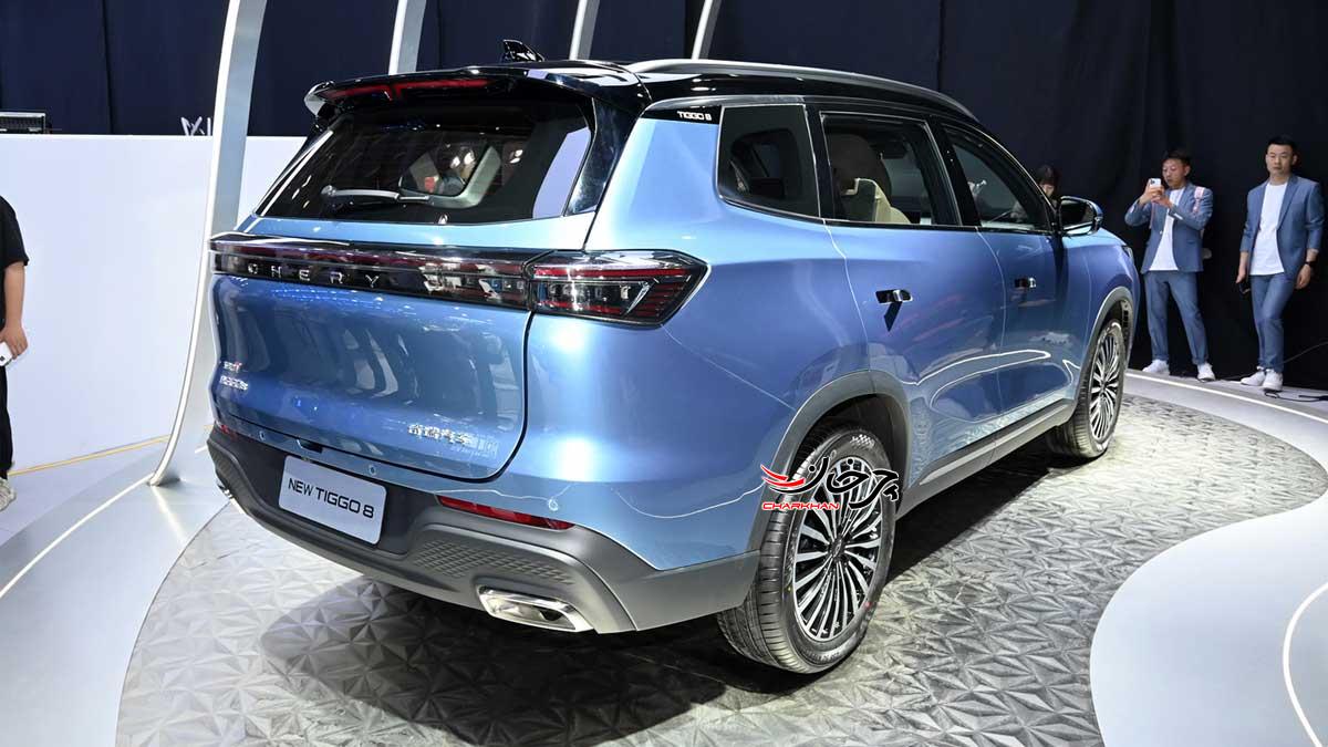 چری تیگو 8 جدید در نمایشگاه پکن رونمایی شد