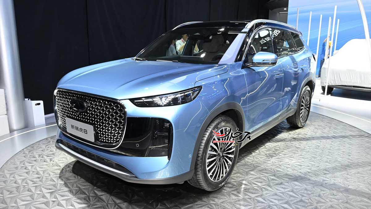 چری تیگو 8 جدید در نمایشگاه پکن رونمایی شد