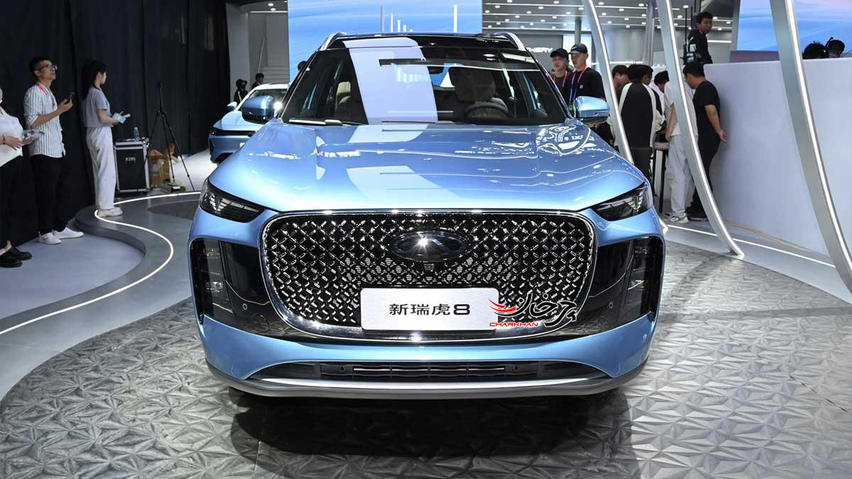 چری تیگو 8 جدید در نمایشگاه پکن رونمایی شد