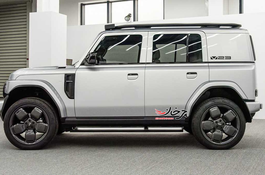 شاسی بلند آفرودی چری آی‌کار V23 در نمایشگاه پکن معرفی شد