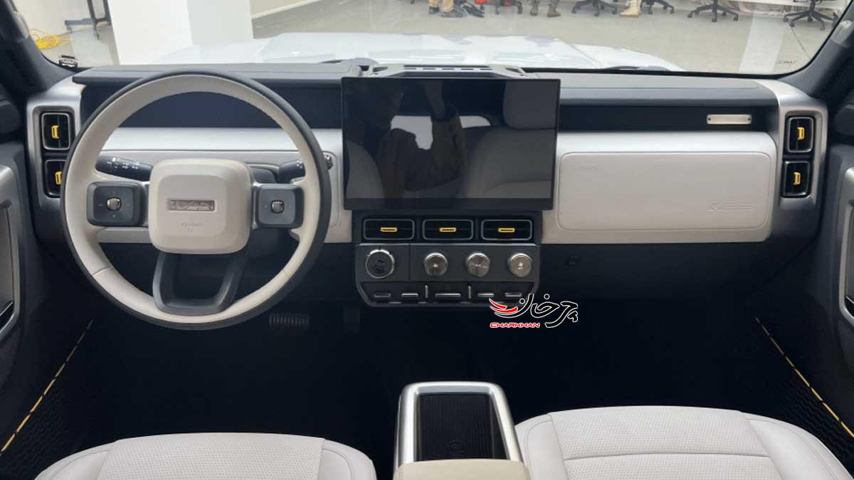 شاسی بلند آفرودی چری آی‌کار V23 در نمایشگاه پکن معرفی شد