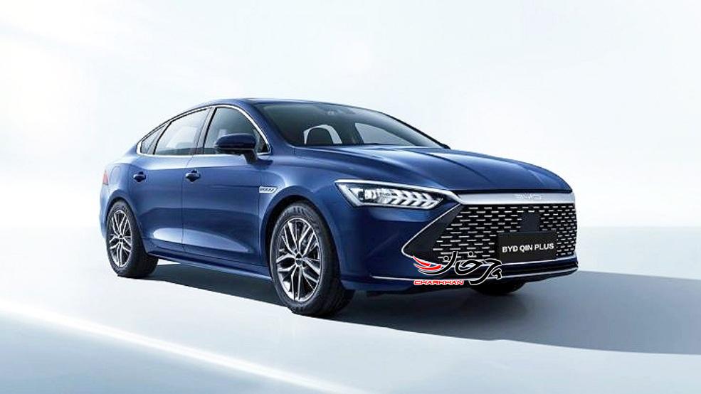 نمونه بی وای دی کین پلاس برقی و پلاگین هیبرید با گروه بهمن (BM CARS) میآیند بی وای دی QIN PLUS پلاگین هیبرید