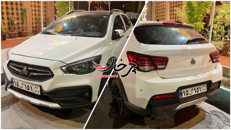 خودرو جدید سایپا آریا در کرمان دیده شد سایپا آریا - SAIPA ARIA ARYA - SP100 CROSS