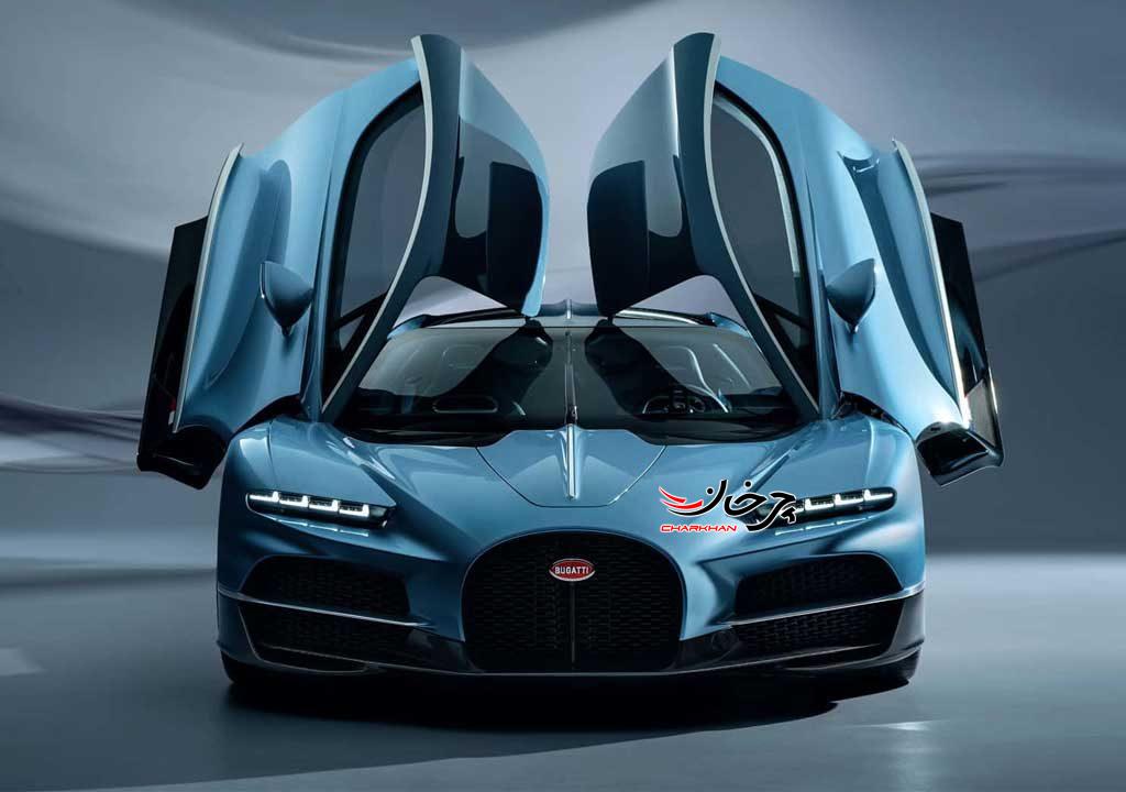 بوگاتی توربیون معرفی شد، هایپرکار جدید با پیشرانه V16 و 1800 اسب بخار قدرت
