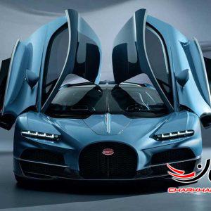 بوگاتی توربیون معرفی شد، هایپرکار جدید با پیشرانه V16 و 1800 اسب بخار قدرت