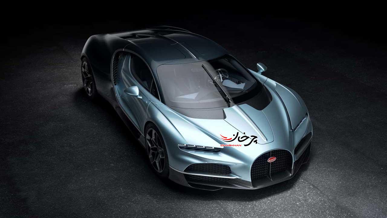 بوگاتی توربیون معرفی شد، هایپرکار جدید با پیشرانه V16 و 1800 اسب بخار قدرت