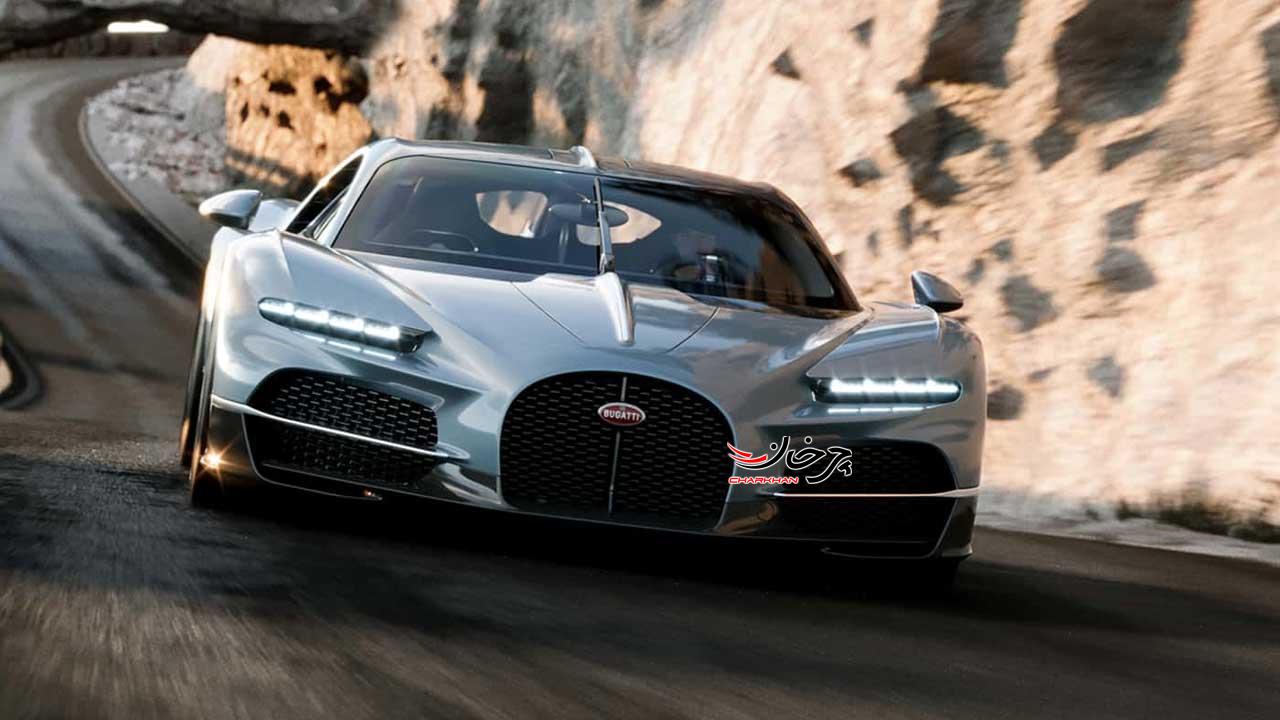 بوگاتی توربیون معرفی شد، هایپرکار جدید با پیشرانه V16 و 1800 اسب بخار قدرت
