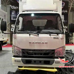 کامیونت دافران شایان دیزل در نمایشگاه خودروی شیراز رونمایی شد