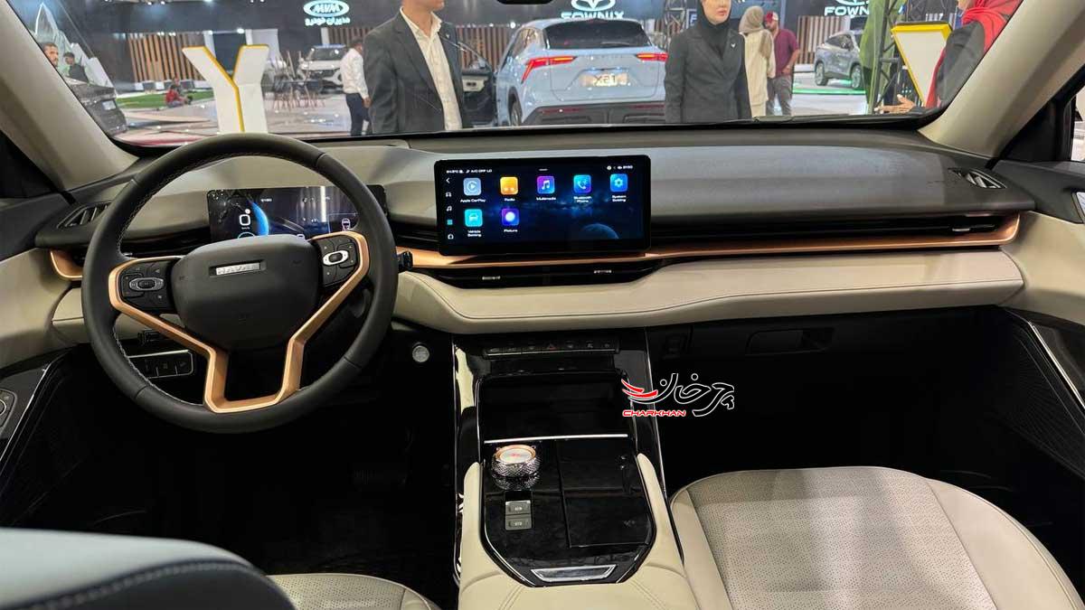 هاوال H6 هیبریدی وارداتی گروه بهمن در نمایشگاه شیراز رونمایی شد