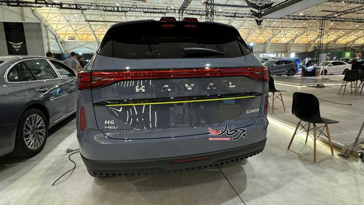 هاوال H6 هیبریدی وارداتی گروه بهمن در نمایشگاه شیراز رونمایی شد