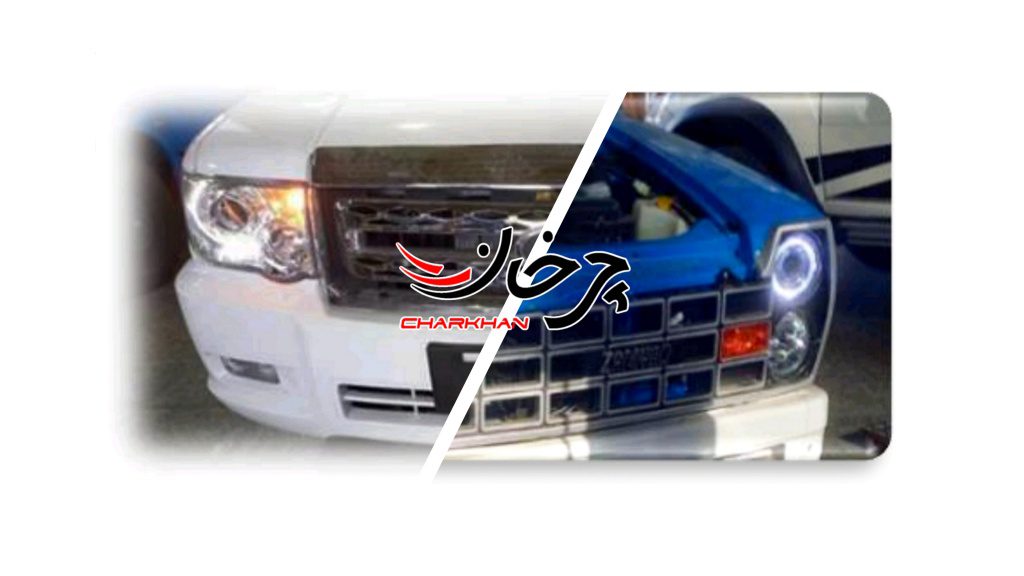 چراغ ها دی لایت جدید وانت زامیاد نیسان - ZAMYAD TRUCK