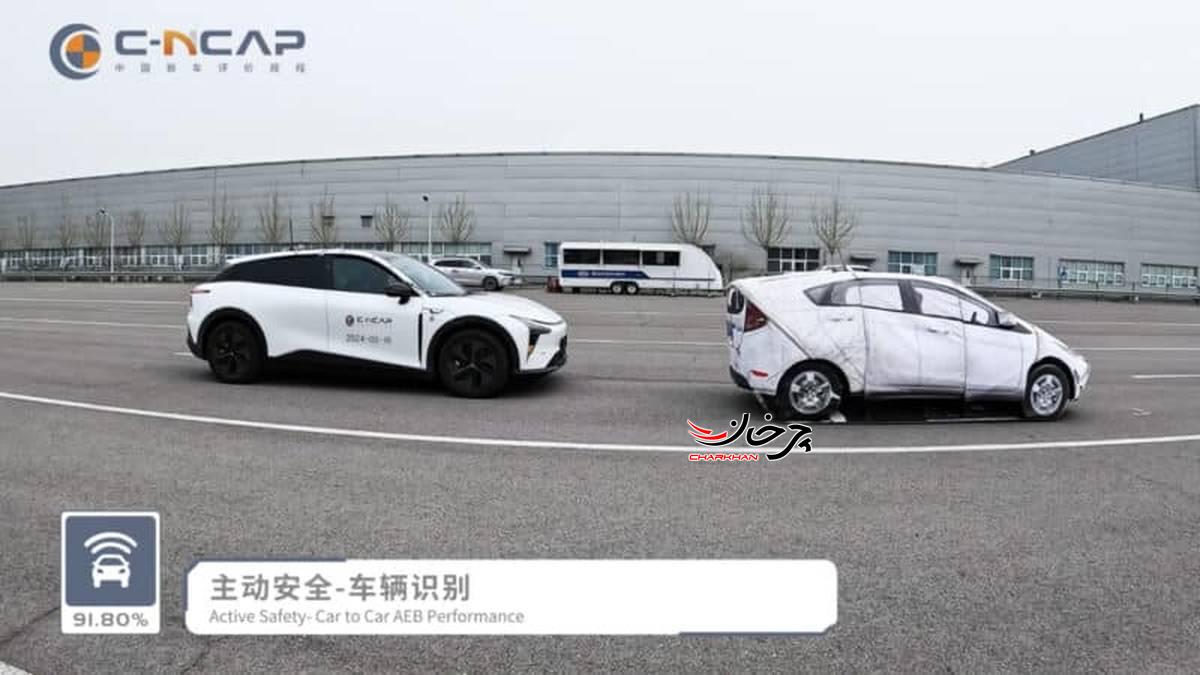 کسب پنج ستاره توسط Jiyue 01 جیلی-بایدو در تست تصادف C-NCAP