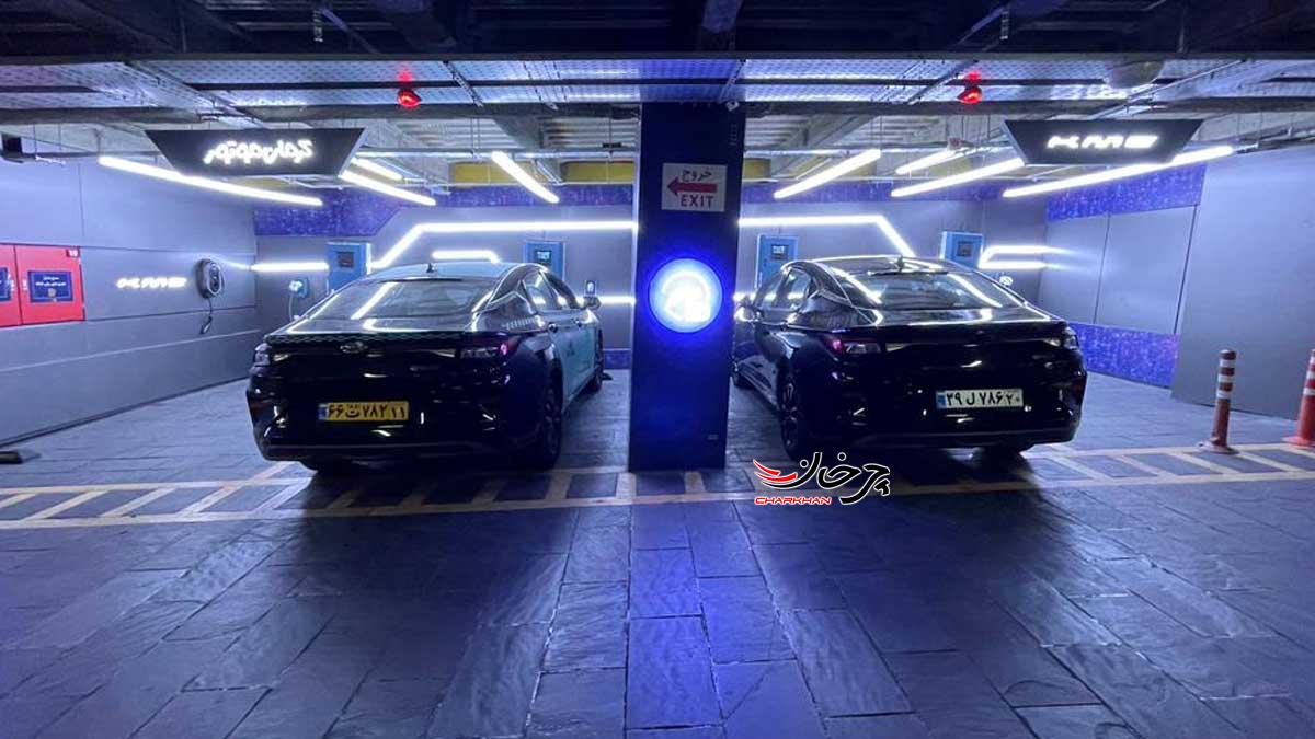 کرمان موتور پیشگام در ایجاد و راه اندازی ایستگاه شارژ خودروهای برقی در مراکز خرید تهران