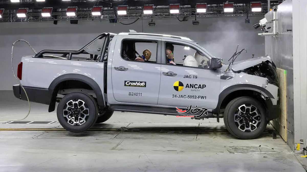 کی‌ام‌سی T9 پنج ستاره ایمنی گرفت