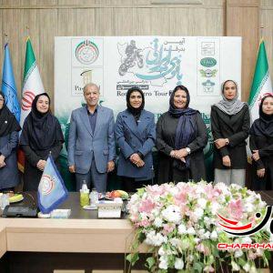 به همت کانون جهانگردی و اتومبیلرانی: حضور بانوی ایرانی در رالی بزرگ موتورسواری فیوا ۲۰۲۴