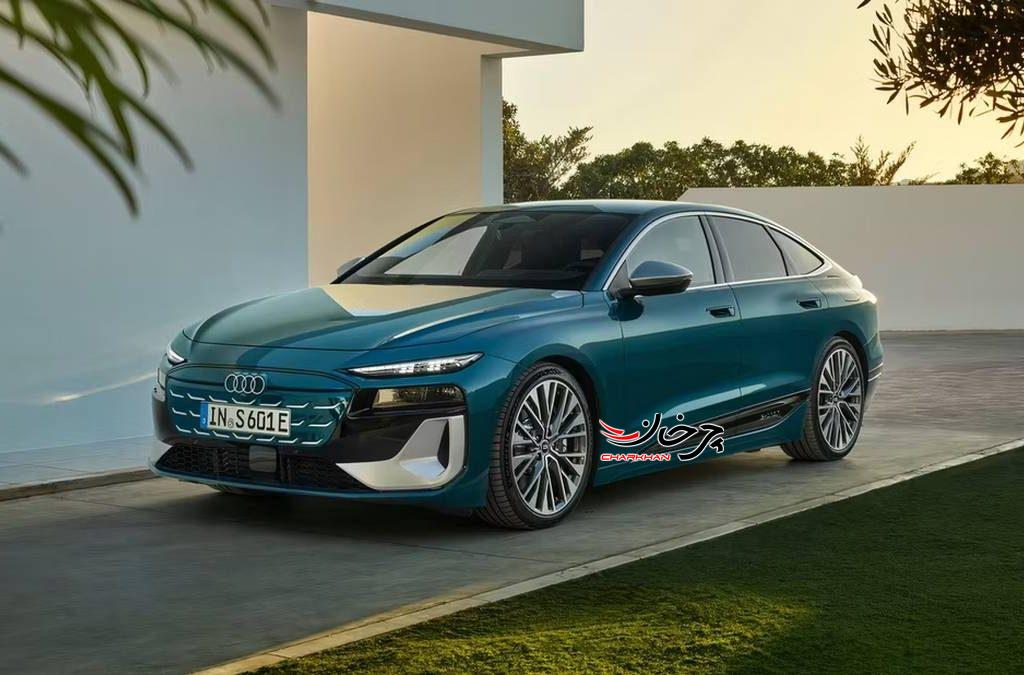 آئودی A6 e-Tron هیولایی با 500 اسب بخار قدرت