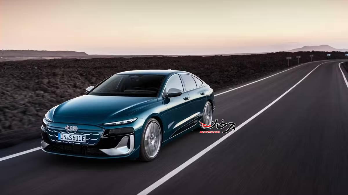 آئودی A6 e-Tron هیولایی با 500 اسب بخار قدرت