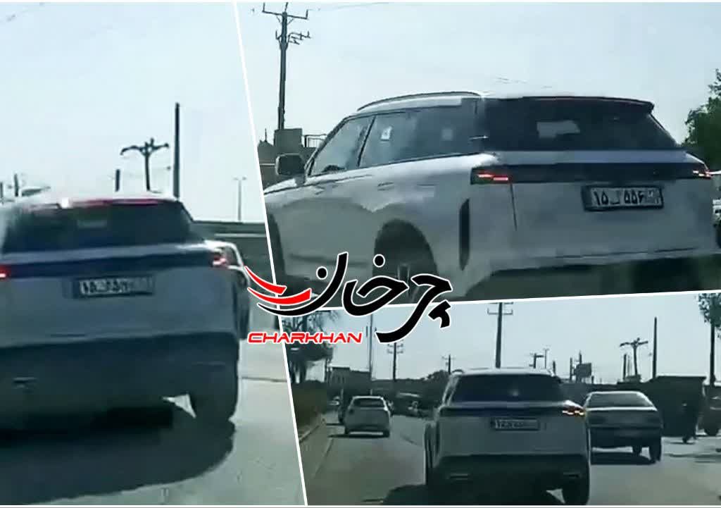 لوکانو 7 ماموت خودرو در حال تست در اهواز - LUCANO 7 JAECOO CHERY IRAN