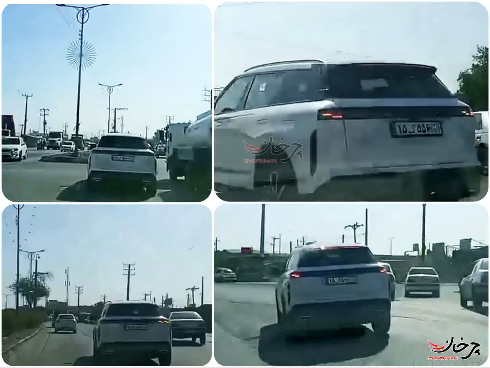 لوکانو 7 ماموت خودرو در حال تست در اهواز - LUCANO 7 JAECOO CHERY IRAN