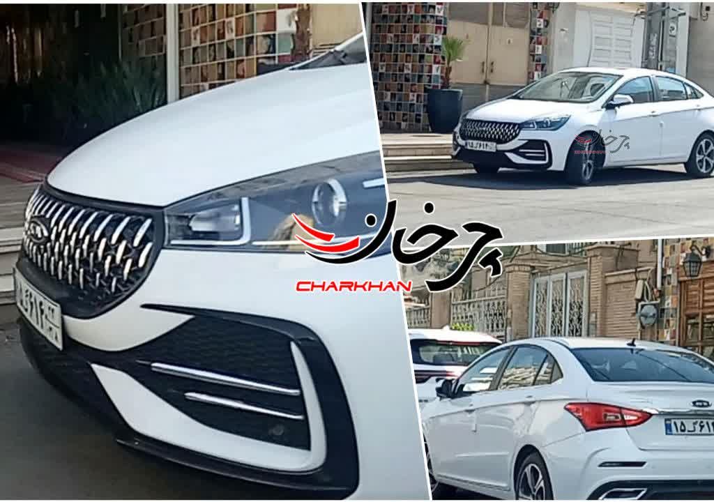 نسخه جدید ام وی ام آریزو 5 مدیران خودرو در حال تست دیده شد