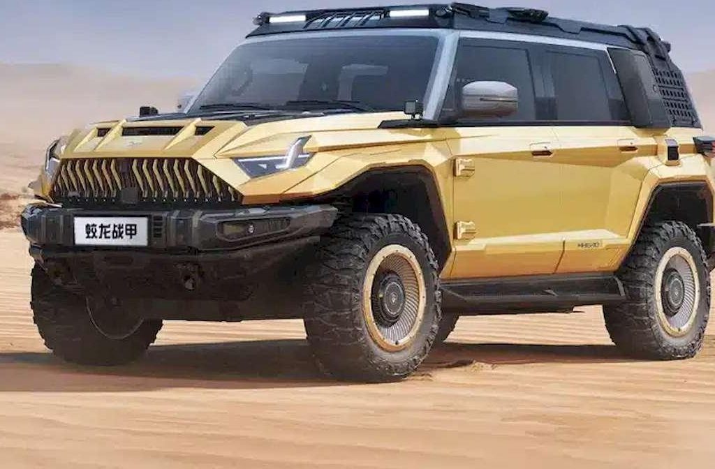 شاسی‌بلند دانگ‌فنگ M-Hero 917 Dragon Armor Edition آفرودی به بازار می‌آید