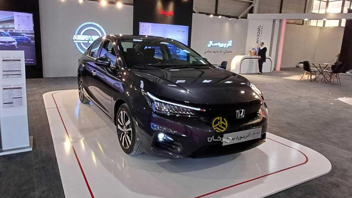 حضور پررنگ آذریوردسال در نمایشگاه مشهد با خودروهای مختلف هوندا