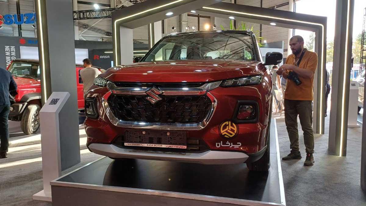 حضور پررنگ راسا موتور با خودروهای سوزوکی و GAC در نمایشگاه مشهد