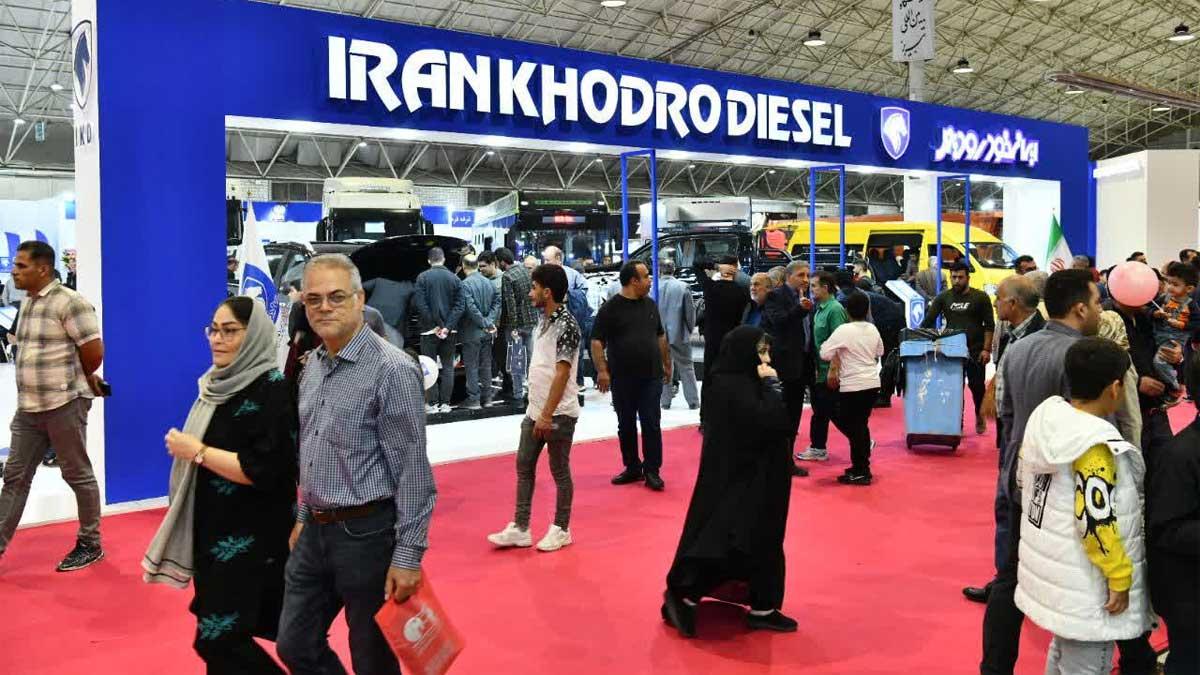 حضور پر قدرت ایران خودرو دیزل در نمایشگاه های تهران و تبریز؛ نویدبخش تحولات گسترده و مثبت